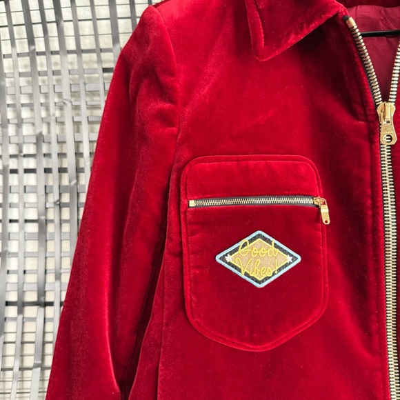 Sandro velvet zip jacket - Picture 3 of 9